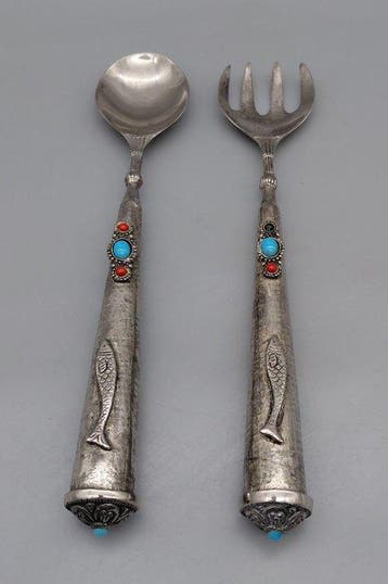 Ménagère (2) - Plaqué(e) argent, Métal - argenterie
