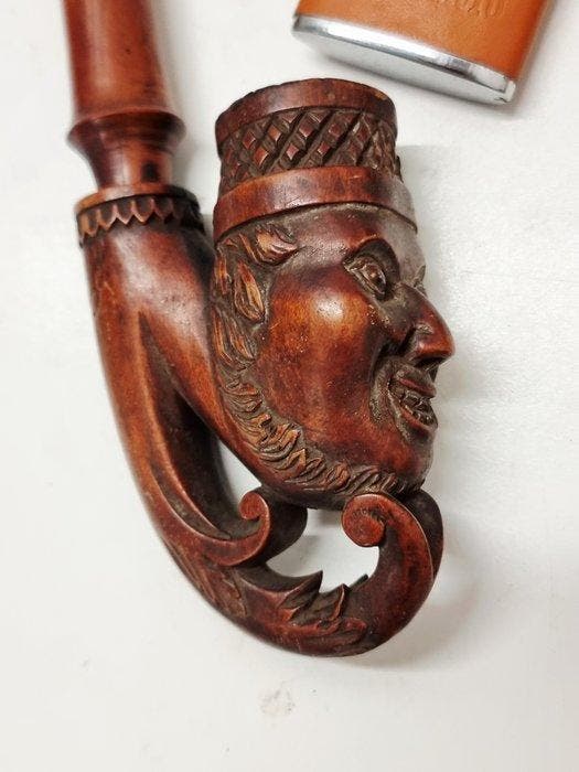 Zonder minimumprijs - Pijp - Hout - (8), Collections, Articles de fumeurs, Briquets & Boîtes d'allumettes