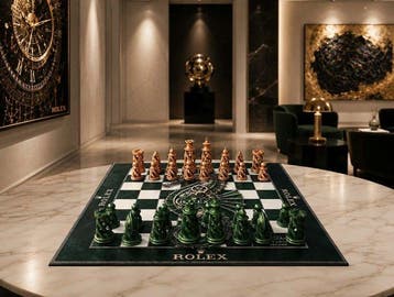 Dominique Kleiner - ROLEX – ROYAL EMERALD LUXE | Échiquier