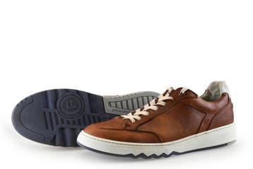 Floris van Bommel Sneakers in maat 42 Cognac, Kleding | Heren, Schoenen, Overige kleuren, Verzenden, Floris van Bommel, Sneakers