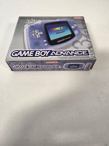 Nintendo - Gameboy Advance - Game Boy Advance Clear Purple, Nieuw