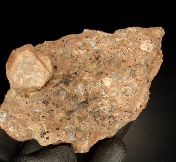 Ortoklaas variëteit Sanidine Kristalcluster - Hoogte: 8 cm -
