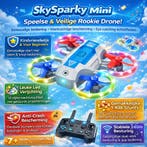 LUXWALLET SkySparky – Mini Beginners Drone – 2.4GHz Drone –, Verzenden