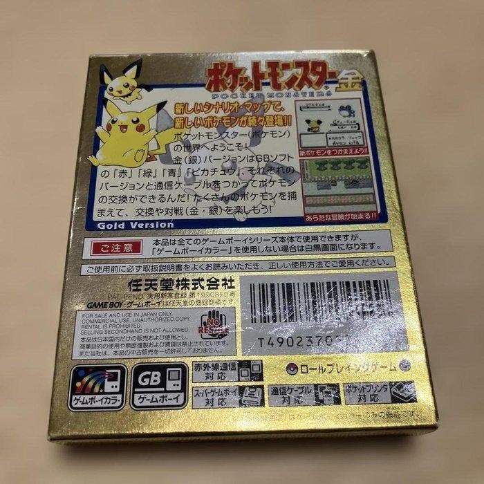 Nintendo - Gameboy Color - Pokemon gold version (Japanese) -, Games en Spelcomputers, Spelcomputers | Overige Accessoires