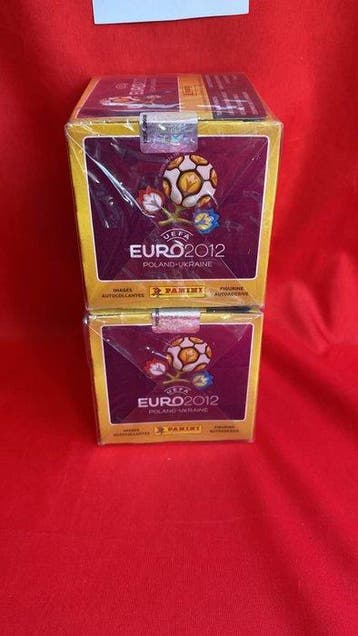 EURO 2012 da 50 bustine packet Panini - 2 Sealed box - Near