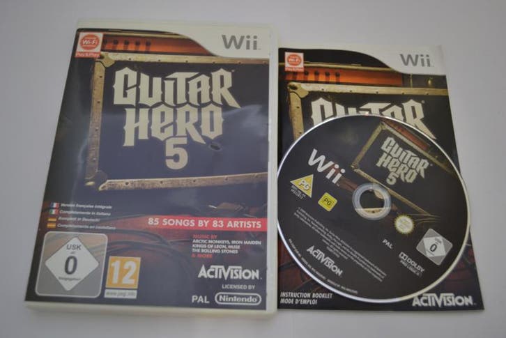Guitar Hero 5 - Not For Resale (Wii EUR), Consoles de jeu & Jeux vidéo, Jeux | Nintendo Wii