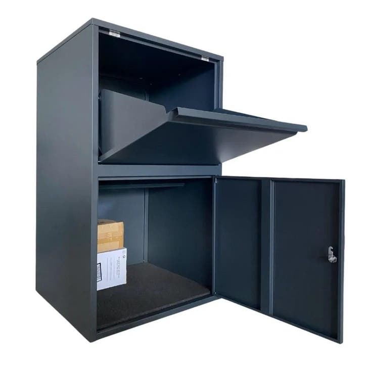 ParcelXL® - Grootste Pakketbrievenbus Beschikbaar, Tuin en Terras, Brievenbussen, Staande brievenbus, Nieuw, Staal, Verzenden