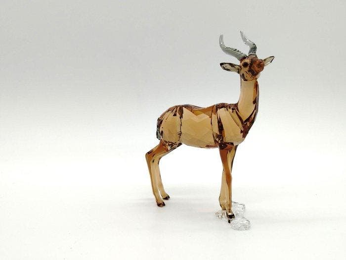 Swarovski - Beeldje - Swarovski: SCS Gacela - 5301551 -, Antiek en Kunst, Curiosa en Brocante