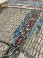 UNIEK - Wurlitzer 1800 My Elvis Mozaiek in Klei UNIEK 80 x