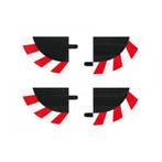 Eindstukken Slipstrook Buitenrand Bocht 1/30º - 20598 - Carr, Hobby & Loisirs créatifs, Modélisme | Voitures & Véhicules, Verzenden