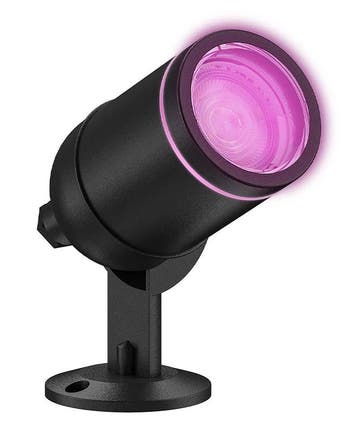 Calex Smart Outdoor LED RGB Tuinlamp Spot 4W 380lm IP54, Verzenden