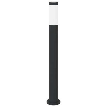 Tuinverlichting - hoogte 80 cm - RVS - IP44 - zwart - metaal, Verzenden, Nieuw