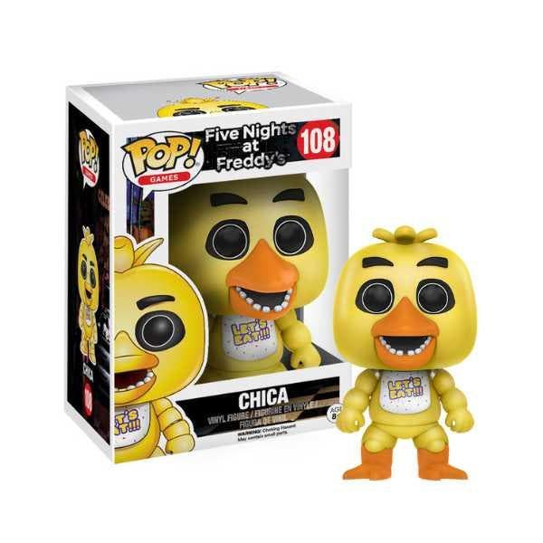 Funko Pop!  Five Nights at Freddys - Chica #108, Verzamelen, Poppetjes en Figuurtjes, Nieuw, Verzenden