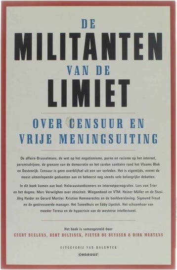 Militanten van de limiet. Censuur 9789056172831 Buelens, Verzenden, Buelens