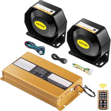 Vevor 12V Sirene + Micro | Retour deal | Knalkorting, Verzenden, Gebruikt, Universele onderdelen
