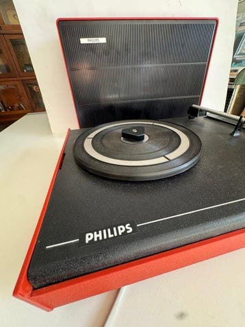 Philips - 503 Portable Suitcase Space Age Platenspeler, Nieuw