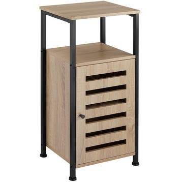 tectake Bijzetkast Durham 38,5x31,5x81cm - Industrieel licht, Verzenden