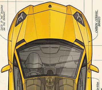 Kleury.art - [XL MATTE PAPER] Industrial Blueprint: