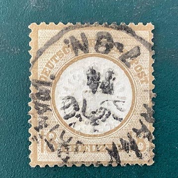 Duitse Rijk 1872 - 18 Kreuzer Groot Brutschield met