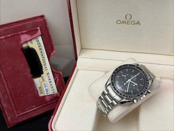 Omega - Speedmaster Professional Moonwatch - 35705000 -, Handtassen en Accessoires, Horloges | Heren, Nieuw