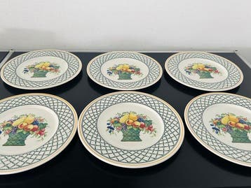 Villeroy & Boch - Assiette de petit-déjeuner (6) - Basket -