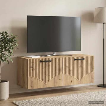 vidaXL Wandmontage TV-kast 78,5 x 31 x 30 cm Artisanaal, Verzenden
