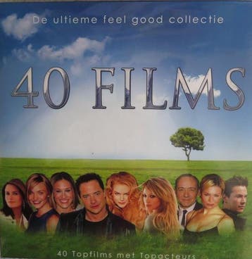 De ultieme feel good collectie: 40 films met topacteurs, Cd's en Dvd's, Verzenden, Nieuw in verpakking