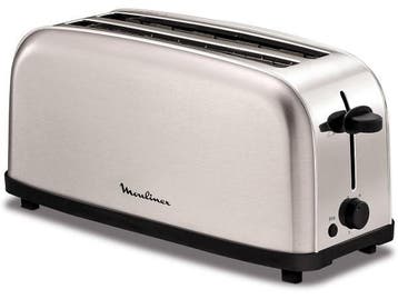 Veiling - Moulinex Classic LS330D Broodrooster RVS - 1400w, Nieuw
