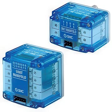 SMC Vanne Électrovanne Pneumatique Compacte 2mm Push-In, Verzenden