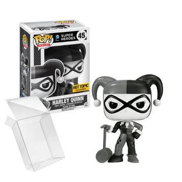 Funko Pop!  Harley Quinn (Black & White) #45 Hot Topic, Verzenden