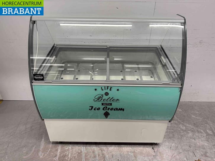 Mobile Combisteel Bali Scoop vitrine à glace 9 plateaux 230V, Zakelijke goederen, Horeca | Keukenapparatuur, Verzenden