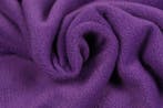 10 meter fleece stof - paars - Anti Pilling Fleece, Verzenden