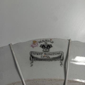 Masons Patent Ironstone Chine - Schotel - Ironstone / sterk, Antiquités & Art