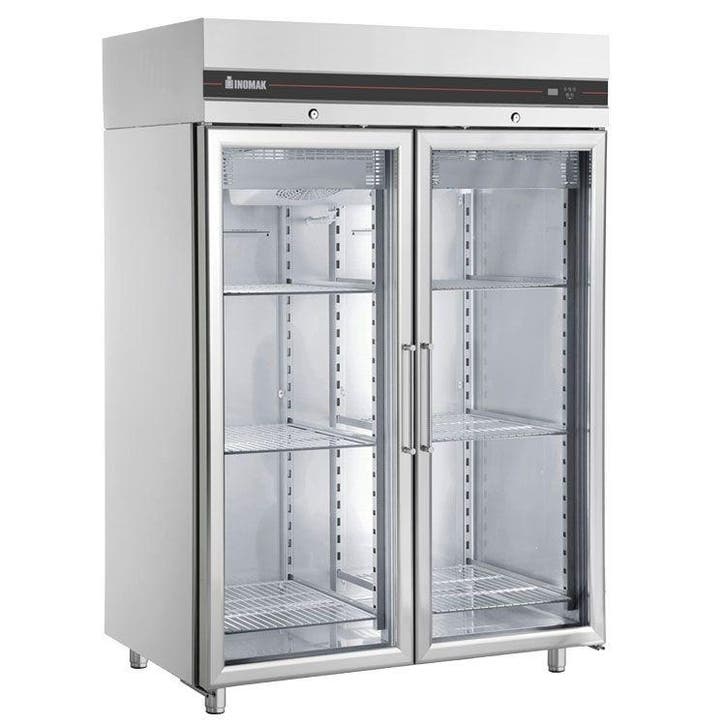 Koelkast | 1430L (2/1 GN) | RVS | -2°C/+8°C | Geforceerd |, Zakelijke goederen, Horeca | Keukenapparatuur, Nieuw in verpakking