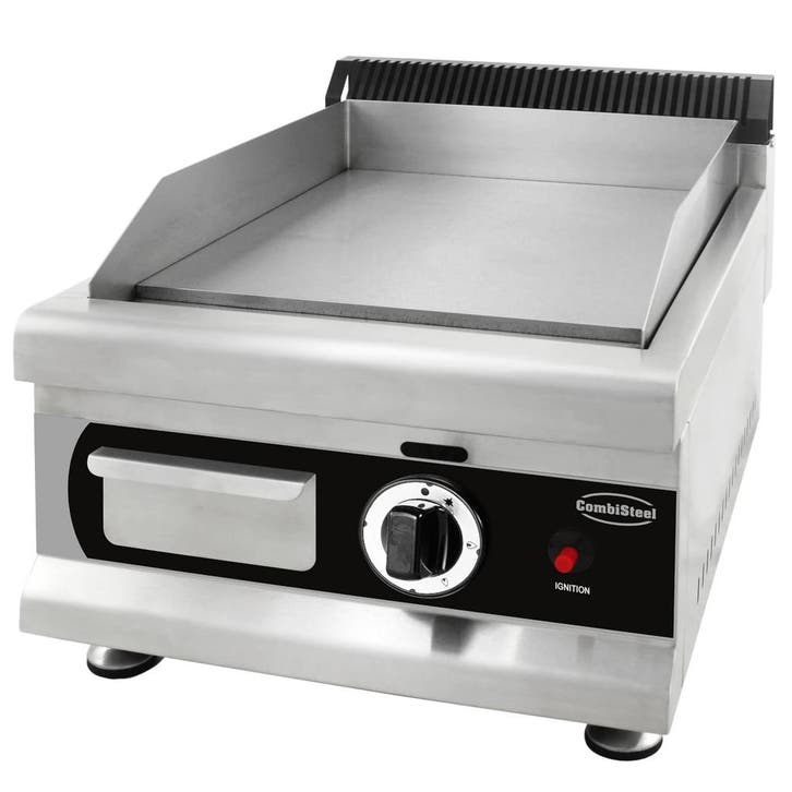 Bak-/Grillplaat | Propaangas | Glad Oppervlak 350x400 (RVS), Zakelijke goederen, Horeca | Keukenapparatuur, Nieuw in verpakking