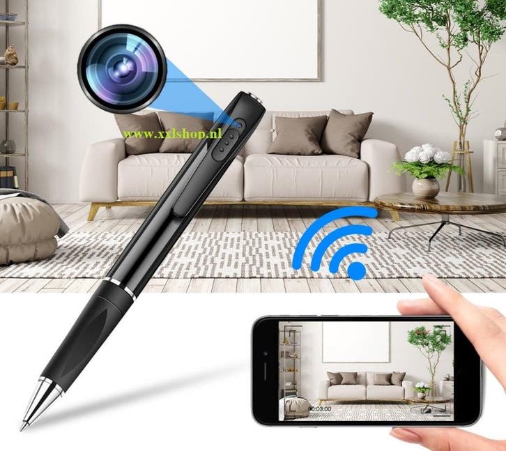 Spy pen spionage verborgen camera audio video FULLHD + WIFI, TV, Hi-fi & Vidéo, TV, Hi-fi & Vidéo Autre, Envoi