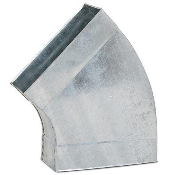 Rechthoekige (instort) bocht 45º horizontaal - 220mm x 80mm, Bricolage & Construction, Ventilation & Extraction, Envoi