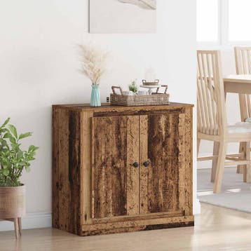 vidaXL Dressoir 70 x 35,5 x 67,5 cm Oud Hout Bewerkt hout, Verzenden, Nieuw