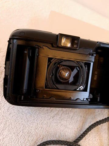 Olympus Mju II Zoom 80 con box | Analoge compactcamera