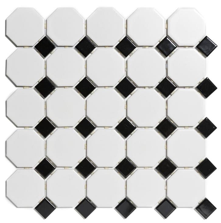 Wand & Vloer Mozaïek Tegels Factory Keramiek Mat Wit & Gl.., Doe-het-zelf en Bouw, Tegels, 20 tot 40 cm, 20 tot 40 cm, 10 m² of meer