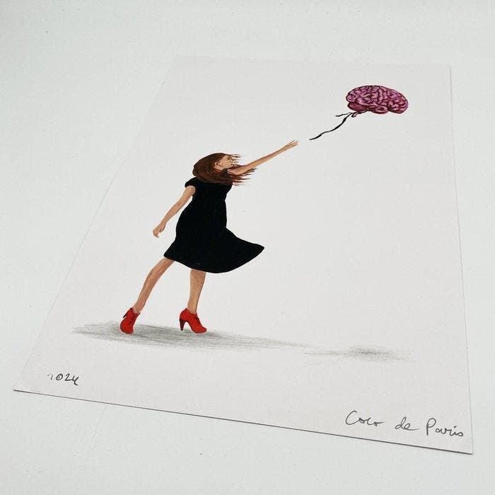 Coco de Paris - Flying Brains, Antiquités & Art, Art | Objets design