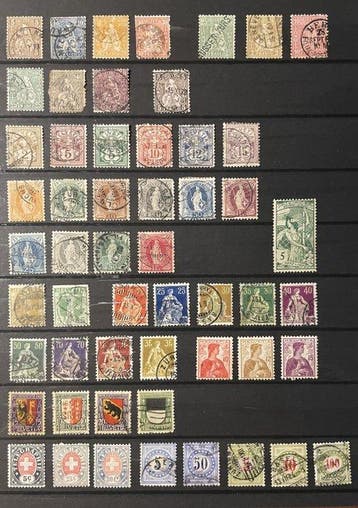 Europa 1849/1900 - Hoogwaardige en verzorgde collectie met, Gestempeld