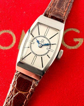 Omega - Art Deco Tonneau - Zonder minimumprijs - Dames -