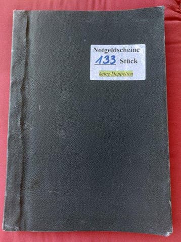 Autriche. - 133 Notgeldscheine im Album 1920s (Sans prix de