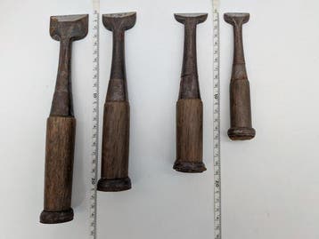 Staal, Hout, Kaihiro - Japans timmermansbeitels voor, Antiek en Kunst