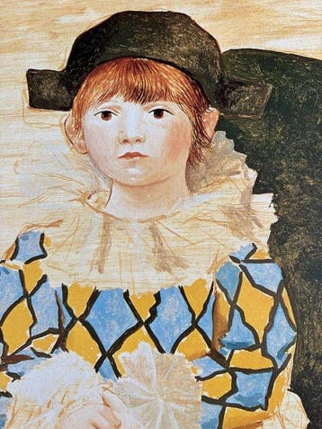 Pablo Picasso (1881-1973) - Paul en arlequin