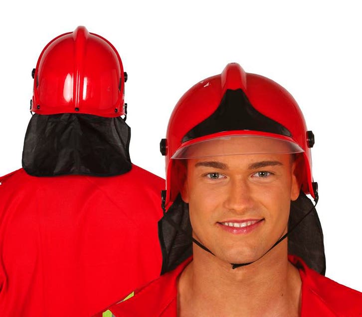 Brandweerman Helm, Hobby en Vrije tijd, Feestartikelen, Nieuw, Verzenden