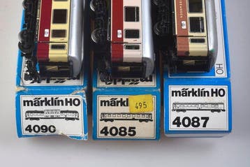 Märklin H0 - 4090, 4085, 4087 - Modeltrein motorwagen (3) -, Nieuw
