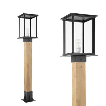 Tuinverlichting Modern Buitenlamp Capital XXL WOOD Sokkel bu, Verzenden, Nieuw