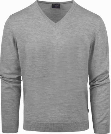 Olymp Trui Merino Grijs maat Maat 52/54 (L) Heren, Verzenden, Nieuw, Grijs, OLYMP